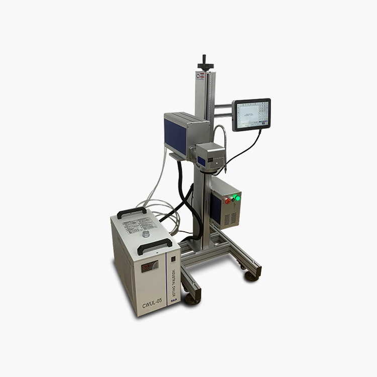 Промышленная УФ-лазерная маркировочная машина мощностью 10 Вт для пластиковых крышек IPS-LUV10WF